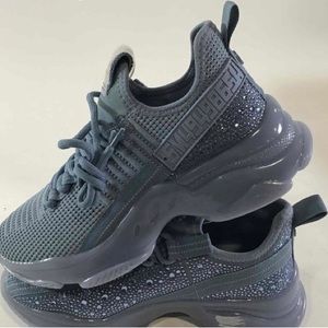 NIB Steve Madden Women’s Blue Rhinestone Maxima Shoes